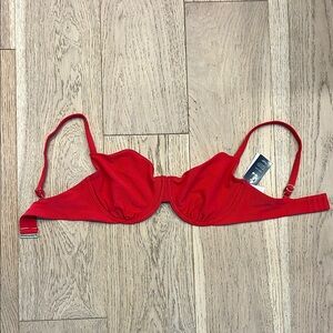 Abercrombie & Fitch Red Bikini Top NWT